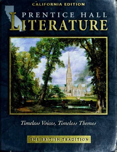 Portada de Prentice Hall Literature - Timeless Voices, Timeless Themes - The British Tradition