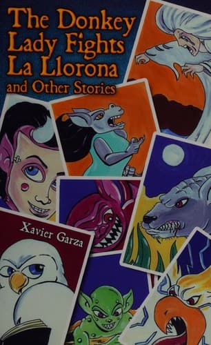 Portada de The Donkey Lady fights La Llorona and other scary stories