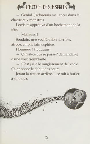 Portada de L'école des esprits