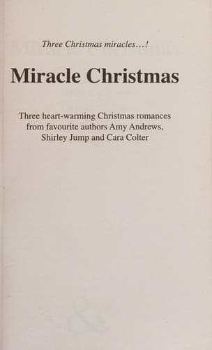 Portada de Miracle Christmas