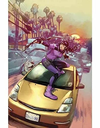 Portada de 100% Marvel ojo de halcón kate bishop 1.