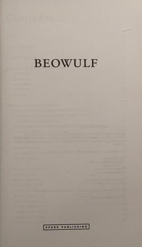 Portada de Beowulf
