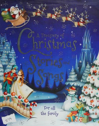 Portada de A treasury of Christmas stories and songs
