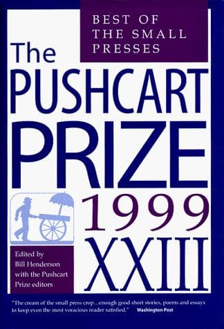 Portada de The Pushcart Prize 1999