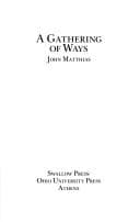 Portada de A gathering of ways