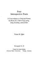 Portada de Four introspective poets