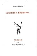 Portada de Antítesis primaria