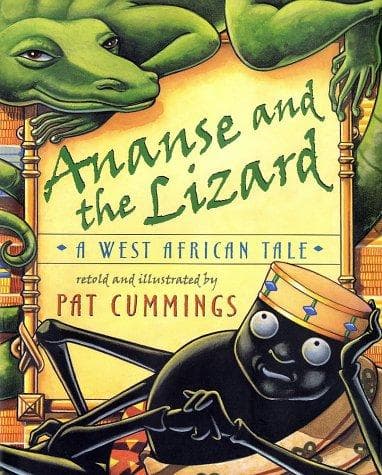 Portada de Ananse and the lizard