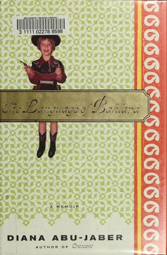 Portada de The language of Baklava