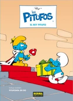 Portada de El rey Pitufo