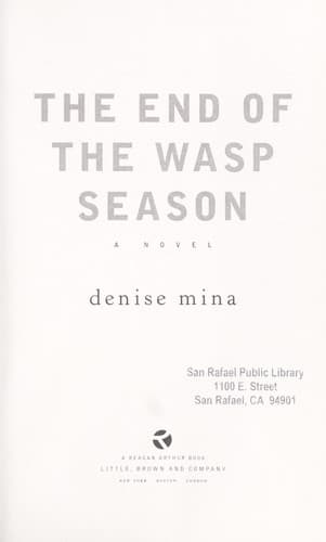Portada de The end of the wasp season