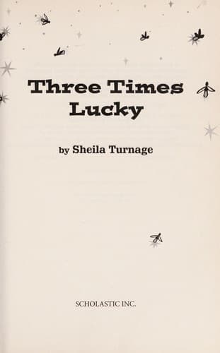 Portada de Three times lucky