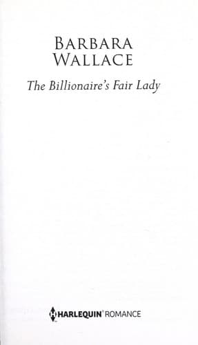 Portada de The billionaire's fair lady