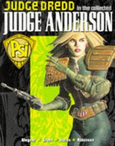 Portada de Judge Dredd in the collected Judge Anderson