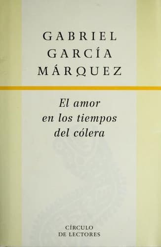 Portada de El amor en los tiempos del cólera