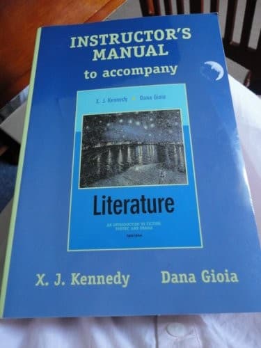 Portada de Instructor's manual to accompany Literature, an introduction to fiction, poetry, and drama