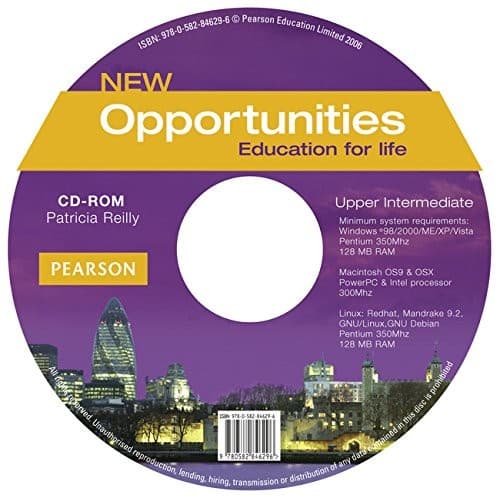 Portada de Opportunities Global Upper-Intermediate CD-ROM New Edition