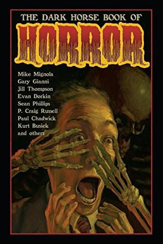 Portada de The Dark Horse Book of Horror