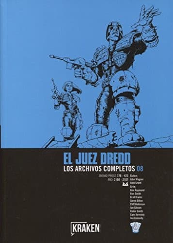 Portada de Juez Dredd. Los archivos completos 08