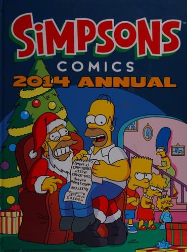 Portada de Simpsons comics 2014 annual