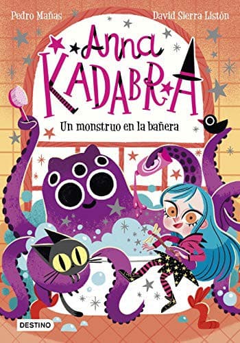 Portada de Anna Kadabra 3. Un monstruo en la bañera