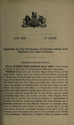 Portada de Specification of James Stokoe