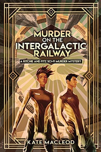 Portada de Murder on the Intergalactic Railway