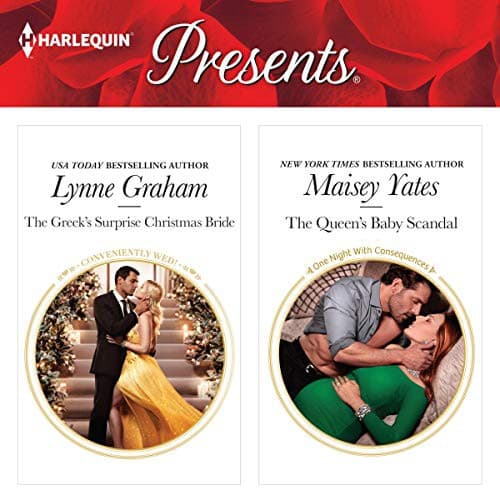 Portada de The Greek's Surprise Christmas Bride & The Queen's Baby Scandal