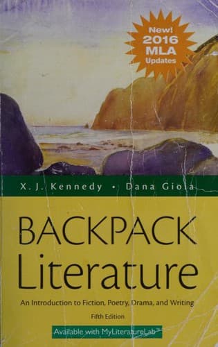 Portada de Backpack Literature -- Fifth Edition