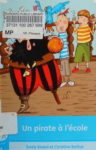 Portada de Un pirate à l'école