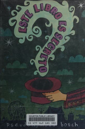 Portada de Este libro es secreto/ The Name Of This Book Is Secret