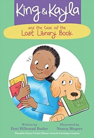 Portada de King and Kayla and the Case of the Lost Library Book