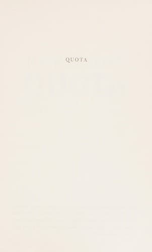 Portada de Quota
