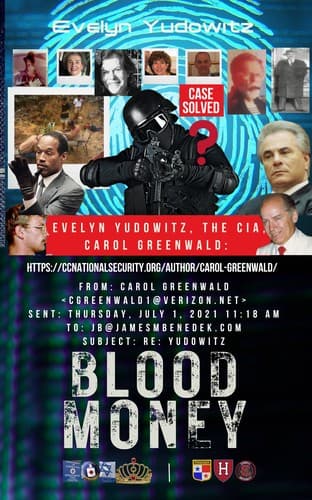 Portada de Evelyn Yudowitz, The CIA, Carol Greenwald