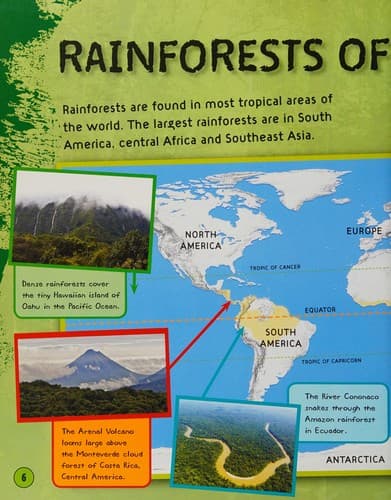 Portada de Tropical rainforests