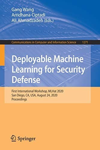 Portada de Deployable Machine Learning for Security Defense