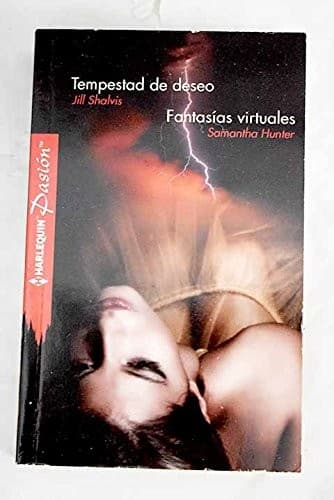 Portada de Tempestad de deseo; Fantasías virtuales