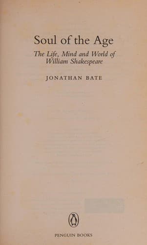 Portada de Soul of the Age