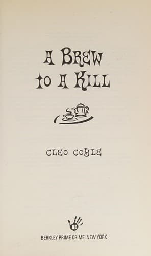 Portada de A brew to a kill