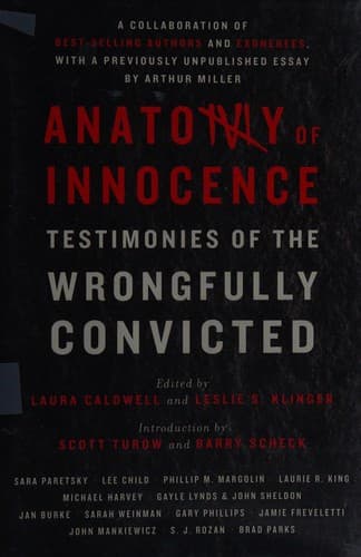 Portada de Anatomy of innocence