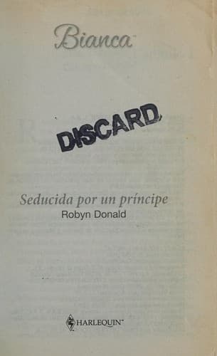 Portada de Seducida Por un Príncipe