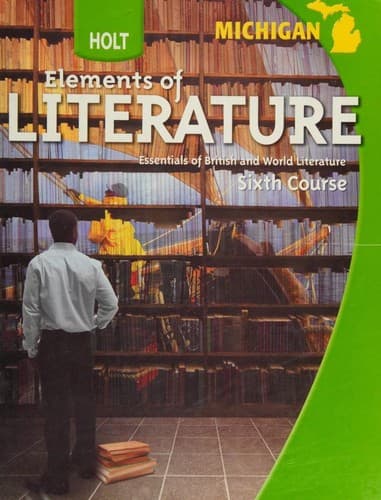 Portada de Holt Elements of Literature--Sixth Course