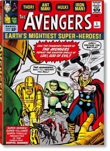 Portada de Marvel Comics Library. Avengers. Vol. 1. 1963-1965