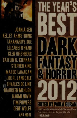Portada de The Year's Best Dark Fantasy And Horror 2012