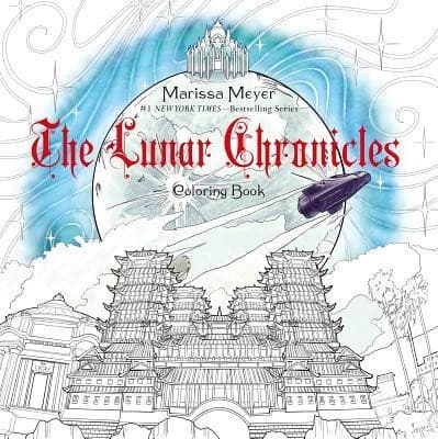 Portada de Lunar Chronicles Coloring Book