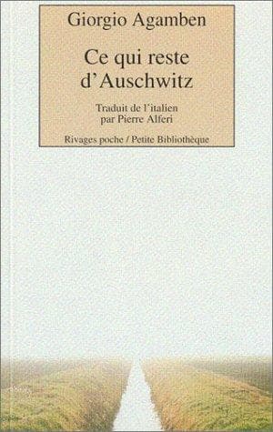 Portada de Ce qui reste d'Auschwitz
