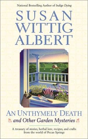 Portada de An unthymely death and other garden mysteries