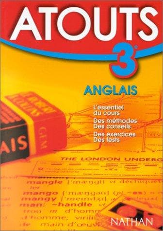 Portada de Atouts 3e, anglais