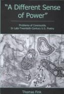 Portada de A different sense of power