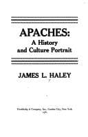 Portada de Apaches, a History and Culture Portrait
